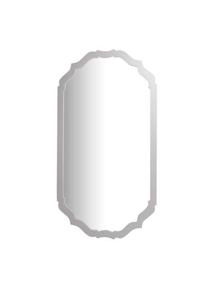 Зеркало "Римини Овал" белое