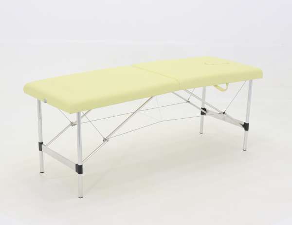 Массажный стол складной алюминиевый Med-Mos JFAL01-F (МСТ-321ОЛ) 2-х секционный