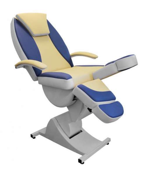 Педикюрное косметологическое кресло «Нега» (электропривод, 5 моторов) (высота 620 - 1000мм)